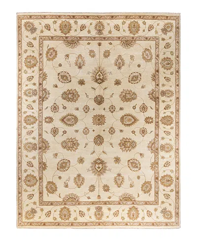 Bloomingdale's Indo Oushak M6046 Area Rug, 9'2 X 12'1 In Ivory