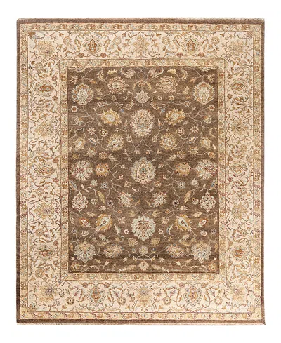 Bloomingdale's Indo Oushak M6149 Area Rug, 8'2 X 9'9 In Green