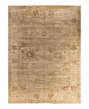 Bloomingdale's Indo Oushak M6287 Area Rug, 9'3 X 12'3 In Green
