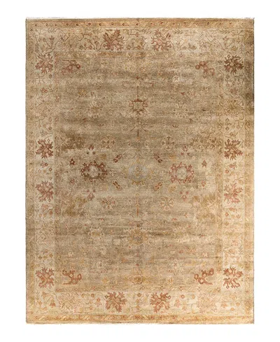 Bloomingdale's Indo Oushak M6287 Area Rug, 9'3 X 12'3 In Green