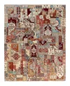 Bloomingdale's Indo Patchwork M5944 Area Rug, 8'2 X 10'2 In Brown