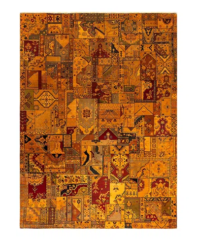 Bloomingdale's Indo Vibrance M6013 Area Rug, 8'10 X 12' In Orange