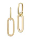 Bloomingdale's Link Drop Earrings In 14k Yellow Gold In Gold