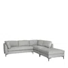 Bloomingdale's Max Home Paige Corner 3 Piece Sectional Sofa In Doblin Granite