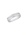 Bloomingdale's Men's Diamond Band In 14k White Gold, 0.60 Ct. T. W. In White