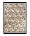 Bloomingdale's Mogul M1020 Area Rug, 9' X 12'7 In Black