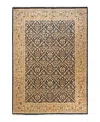 Bloomingdale's Mogul M1045 Area Rug, 6'1 X 8'8 In Black