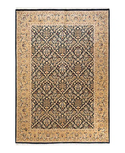 Bloomingdale's Mogul M1045 Area Rug, 6'1 X 8'8 In Black