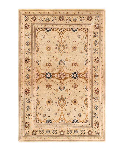 Bloomingdale's Mogul M1151 Area Rug, 4'2 X 6'4 In Yellow