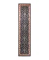 Bloomingdale's Mogul M1171 Runner Area Rug, 2'8 X 12'3 In Black