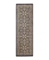 Bloomingdale's Mogul M1306 Runner Area Rug, 2'7 X 8'4 In Black