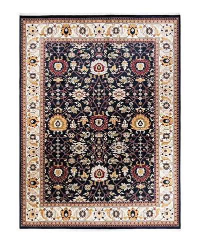 Bloomingdale's Mogul M1316 Area Rug, 9'1 X 12'1 In Black