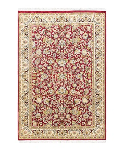 Bloomingdale's Mogul M1318 Area Rug, 4'2 X 6'1 In Red