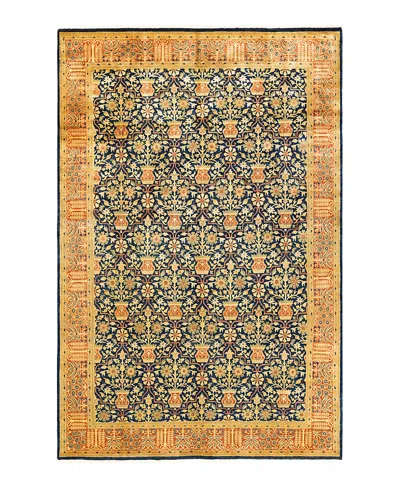 Bloomingdale's Mogul M1399 Area Rug, 6'1 X 9'1 In Blue