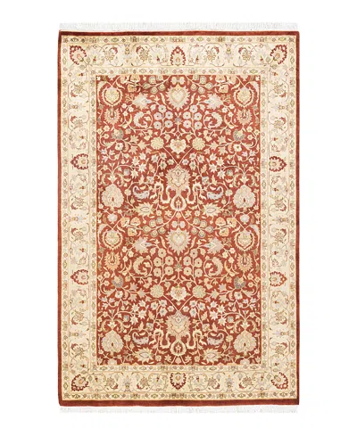Bloomingdale's Mogul M1402 Area Rug, 4'1 X 6'3 In Orange