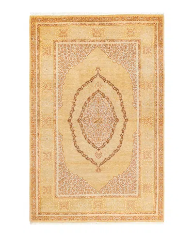 Bloomingdale's Mogul M1418 Area Rug, 4'1 X 6'4 In Yellow