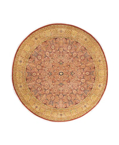 Bloomingdale's Mogul M1418 Round Area Rug, 8'1 X 8'1 In Orange