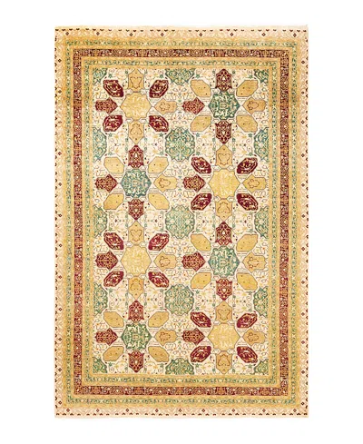 Bloomingdale's Mogul M1426 Area Rug, 6'1 X 9'4 In Ivory