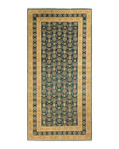 Bloomingdale's Mogul M1427 Runner Area Rug, 6'2 X 12'9 In Green