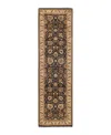 Bloomingdale's Mogul M1429 Runner Area Rug, 3' X 11'1 In Black