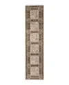 Bloomingdale's Mogul M1436 Runner Area Rug, 3' X 12'8 In Ivory