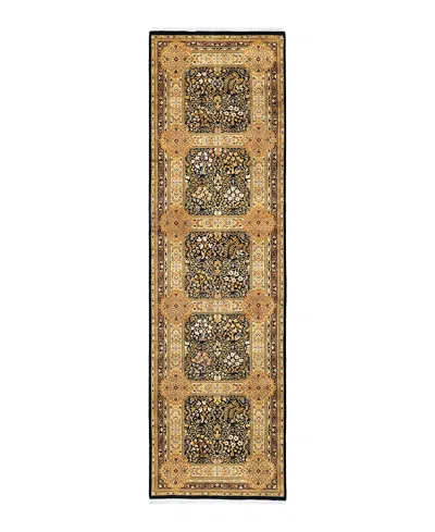 Bloomingdale's Mogul M1436 Runner Area Rug, 3'1 X 10'9 In Black