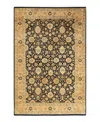Bloomingdale's Mogul M1450 Area Rug, 6' X 9'3 In Black