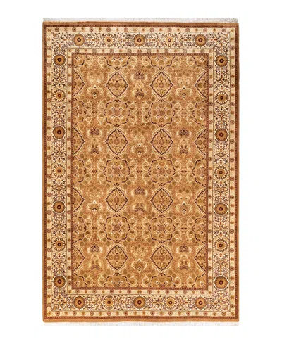 Bloomingdale's Mogul M1450 Area Rug, 6'1 X 9'4 In Yellow