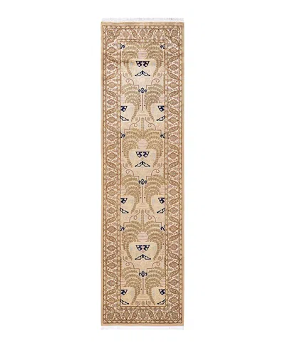 Bloomingdale's Mogul M1453 Runner Area Rug, 2'7 X 9'10 In Ivory