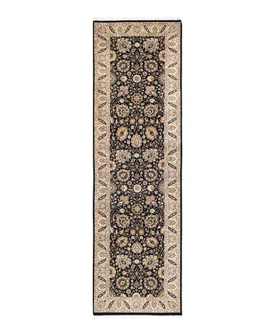 Bloomingdale's Mogul M1456 Runner Area Rug, 3'1 X 10'5 In Black
