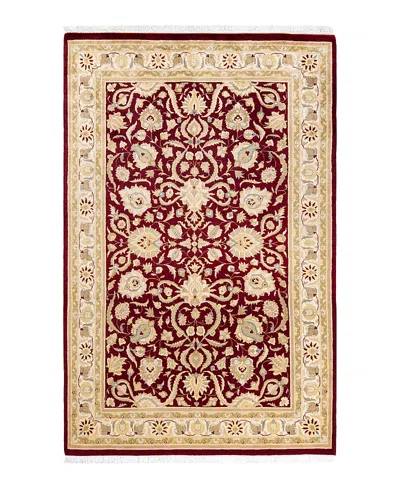 Bloomingdale's Mogul M1489 Area Rug, 4'2 X 6'4 In Red