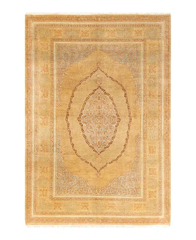 Bloomingdale's Mogul M1494 Area Rug, 6'3 X 8'10 In Yellow