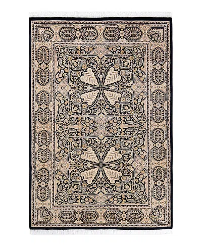 Bloomingdale's Mogul M1495 Area Rug, 4'1 X 6'1 In Black