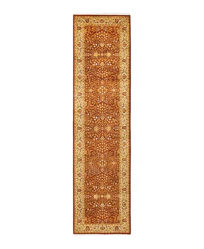 Bloomingdale's Mogul M1502 Runner Area Rug, 3'2 X 12'4 In Orange