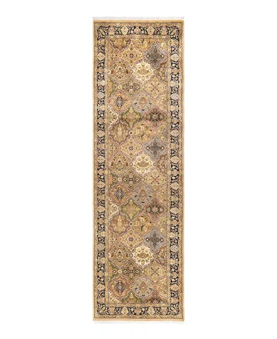 Bloomingdale's Mogul M1519 Runner Area Rug, 3' X 10'1 In Yellow