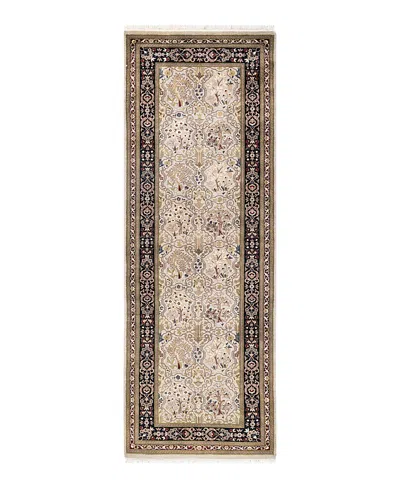 Bloomingdale's Mogul M1542 Runner Area Rug, 2'7 X 7'8 In Ivory