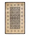 Bloomingdale's Mogul M1567 Area Rug, 4'2 X 6'7 In Black