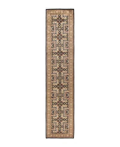 Bloomingdale's Mogul M1582 Runner Area Rug, 2'7 X 12'3 In Black