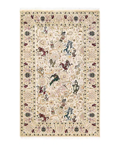 Bloomingdale's Mogul M1585 Area Rug, 4'8 X 7'2 In Ivory
