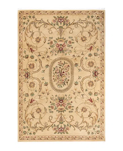 Bloomingdale's Mogul M1596 Area Rug, 6'7 X 9'10 In Yellow
