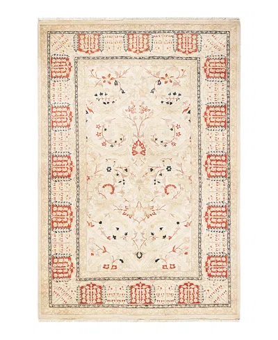 Bloomingdale's Mogul M1656 Area Rug, 4'2 X 6'1 In Ivory