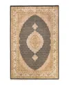Bloomingdale's Mogul M1758 Area Rug, 6'1 X 9'2 In Black