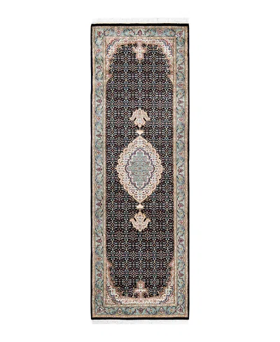 Bloomingdale's Mogul M1798 Runner Area Rug, 2'6 X 8'1 In Black