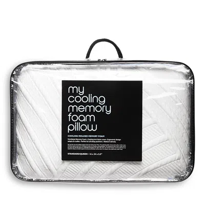 Bloomingdale's My Cooling Memory Foam Medium Pillow, Standard/queen - Exclusive In White