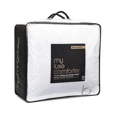 Bloomingdale's My Luxe Asthma & Allergy Friendly Medium Weight Down Comforter, Full/queen - Exclusive In White