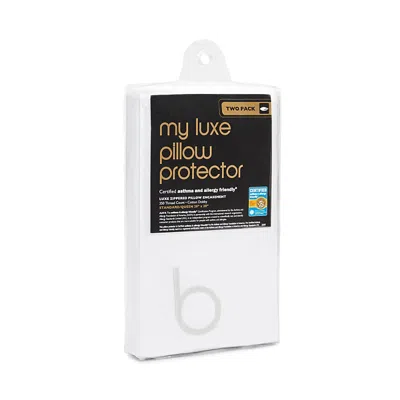 Bloomingdale's My Luxe Standard/queen Pillow Protector, Pair - Exclusive In White