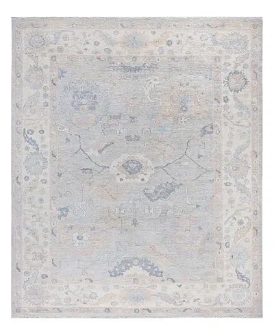 Bloomingdale's Oushak M1999 Area Rug, 7'11 X 9'8 In Light/blue