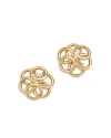 BLOOMINGDALE'S RING CLUSTER STUD EARRINGS IN 14K YELLOW GOLD