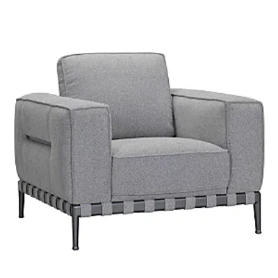Bloomingdale's Rocco Fabric Chair - 100% Exclusive In Textured Dove Grey