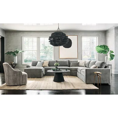 Bloomingdale's Rory 4 Piece Sectional Sofa - Exclusive In Kenley Cement